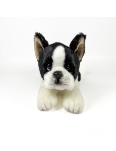 Peluche Boston Terrier Tumbado 25Cm 939D00292 BOCALAN DEQUBE