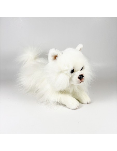 Peluche Pomerania Tumbado 25Cm 939D00294 BOCALAN DEQUBE