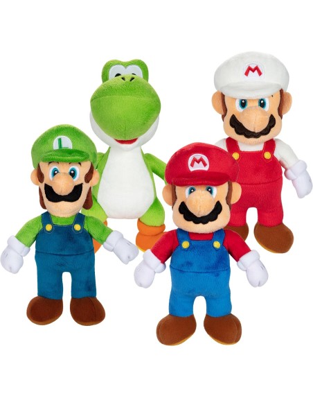 Peluches surtidos 25 cm 409474-GEN-SDM SUPER MARIO JAKKS PACIFIC