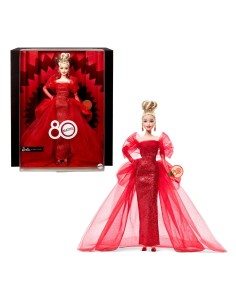 Muñeca Barbie Signature 80 Aniversario JBJ17 BARBIE