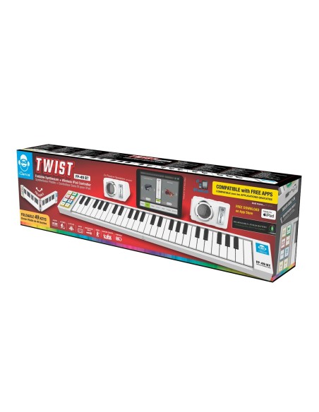 Teclado plegable con altavoces FP 49 00383 CEFA