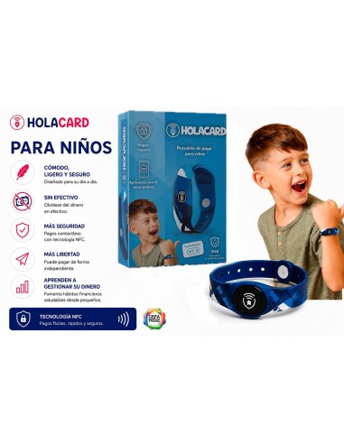 Brazalete de pago recargable Azul 01144 CEFA