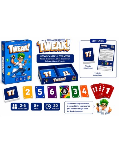 Juego de cartas Tweak 25045 CEFA