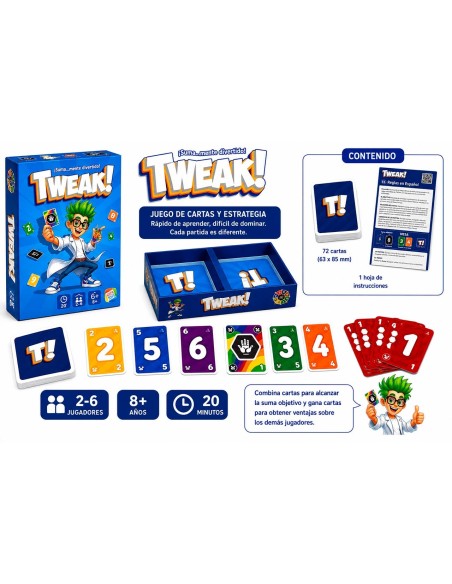 Juego de cartas Tweak 25045 CEFA