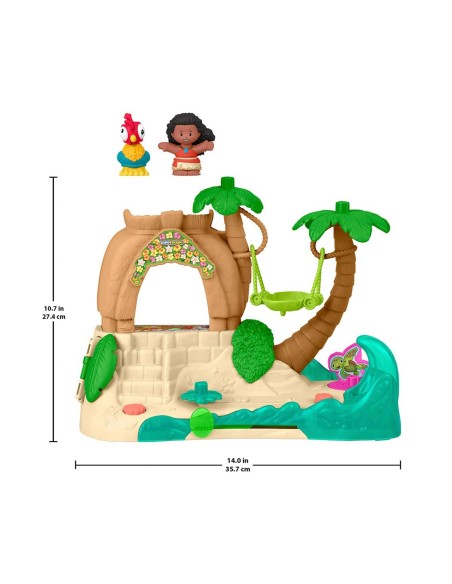 Casa de muñecas Vaiana JLM25 DINEY PRINCESS MATTEL