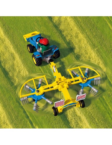 Tractor Pequeño con Hileradora de Heno 72163 PLAYMOBIL