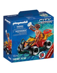 Quad de Rescate City Action 71040 PLAYMOBIL