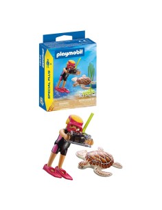 Buceadora con Tortuga 72151 PLAYMOBIL