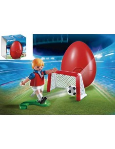 Jugador de fútbol con portería 4947 PLAYMOBIL