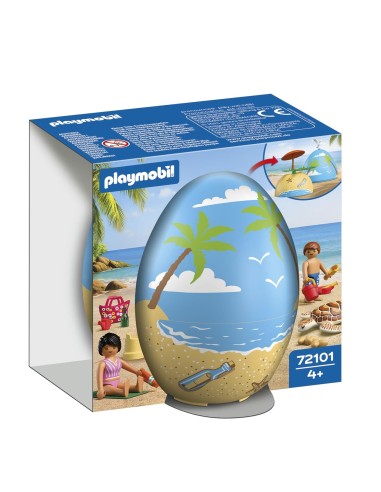 Play Egg: Vacaciones en la Playa 72101 PLAYMOBIL