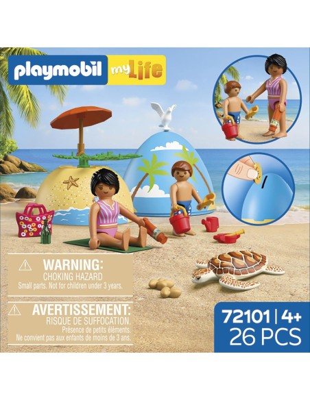 Play Egg: Vacaciones en la Playa 72101 PLAYMOBIL