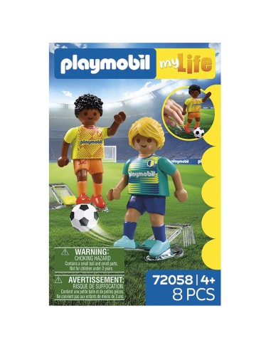 Jugadores de Fútbol 72058 PLAYMOBIL