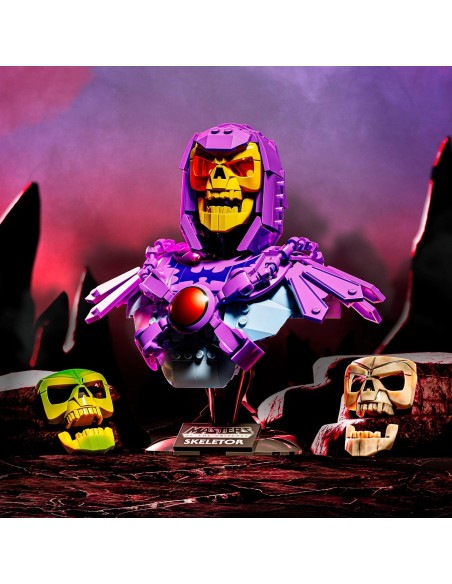 Busto para construir de Skeletor JNH52 MASTERS OF THE UNIVERSE MATTEL