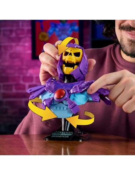 Busto para construir de Skeletor JNH52 MASTERS OF THE UNIVERSE MATTEL