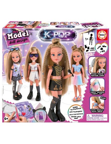 My Model Doll Design K-Pop 20787 EDUCA