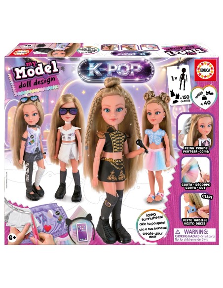 My Model Doll Design K-Pop 20787 EDUCA