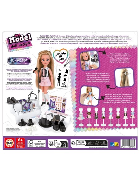 My Model Doll Design K-Pop 20787 EDUCA