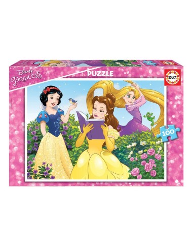 Puzzle 100 piezas 17167 | PRINCESAS DISNEY EDUCA | Juguetes Abracadabra