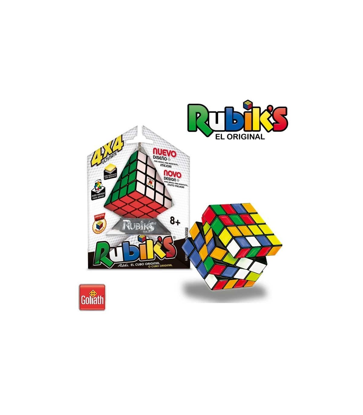 Cubo Magico Rubik´s 4X4 The Original 72109 +8 anos