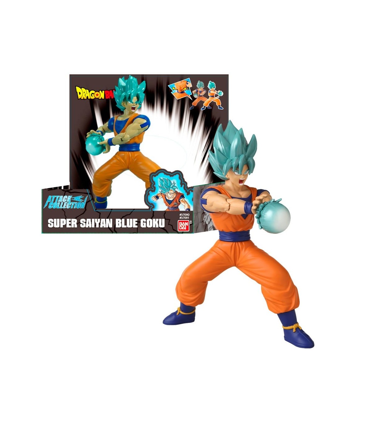 Figura Attack Collection Goku 37091 | DRAGON BALL BANDAI | Juguetes  Abracadabra