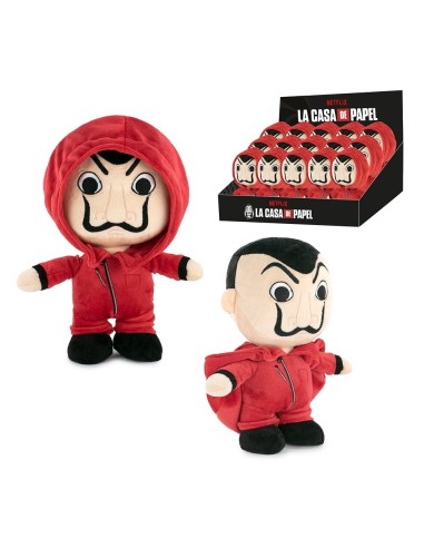 Peluche 20cm 760020510 LA CASA DE PAPEL FAMOSA