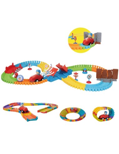 Super circuito de carreras Pocoyo AR77600 POCOYO BANDAI