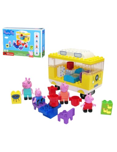 Caravana Peppa Pig Camper Van Bloques de Construcción 800057145 PEPPA PIG SIMBA