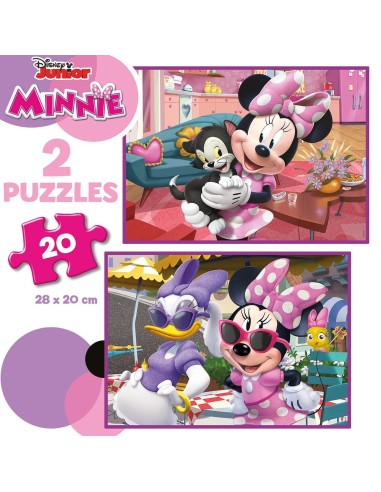 Puzzles 2x20 Minnie 19297 | DISNEY EDUCA | Juguetes Abracadabra