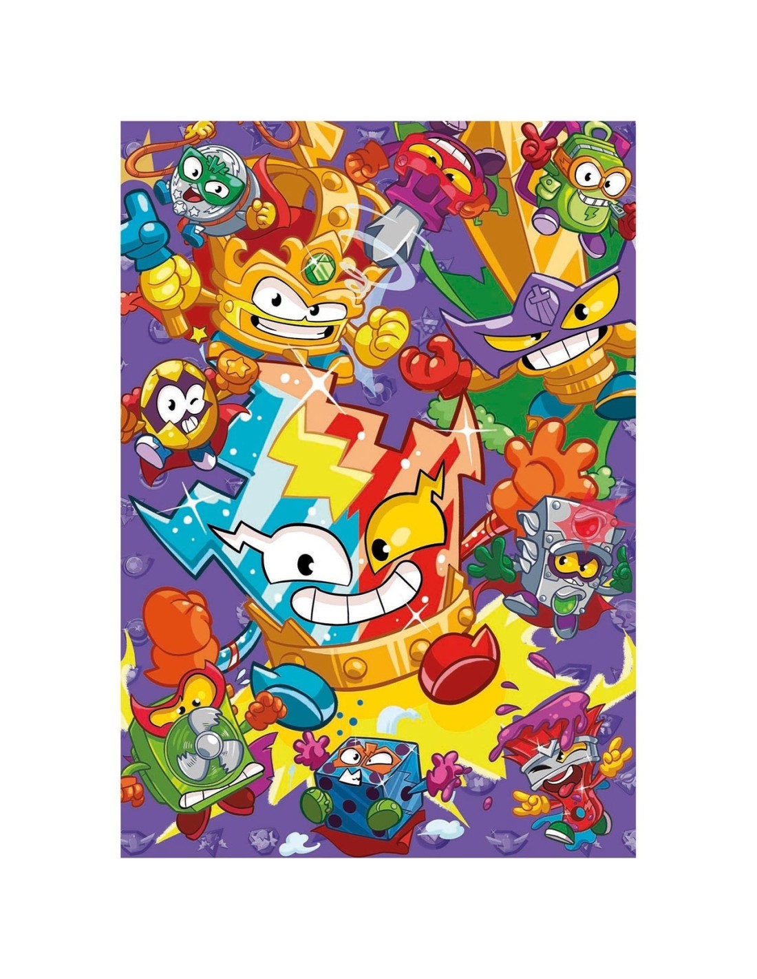 Puzzle 200 Superthings 19301 | SUPERZINGS EDUCA | Juguetes Abracadabra