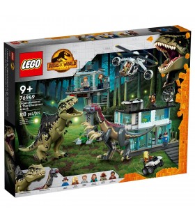 Ataque del Giganotosaurio y el Therizinosaurio 76949 JURASSIC WORLD LEGO