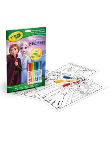 Libro actividades Frozen 2 7 rotuladores 04-5900 FROZEN CRAYOLA