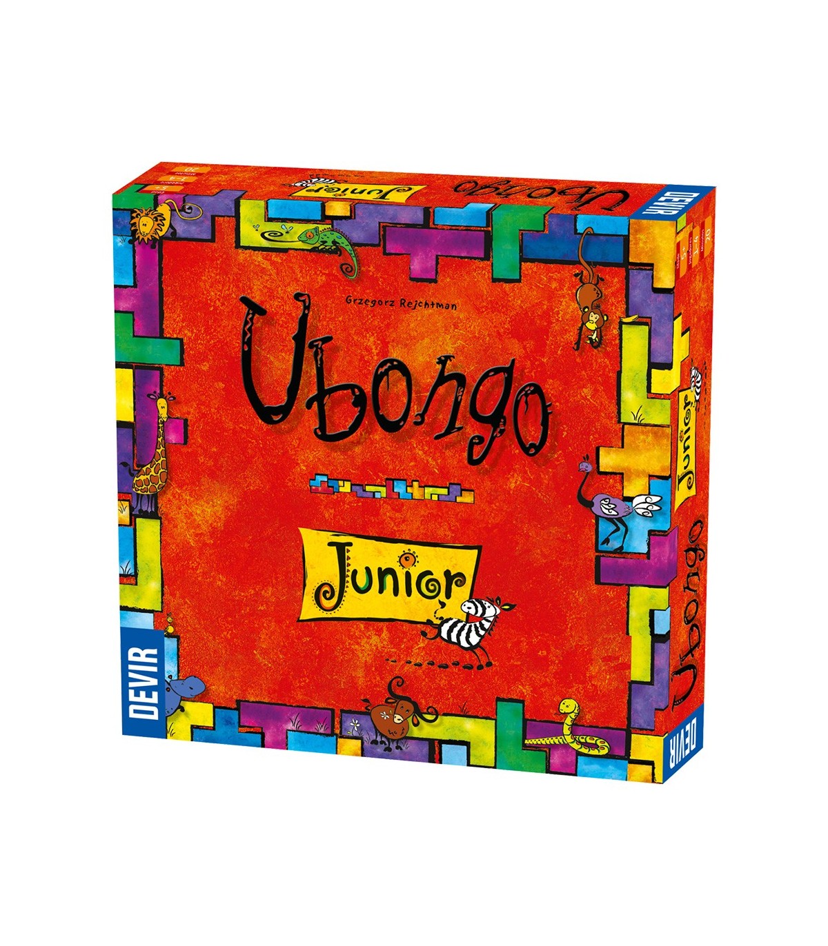 carencia Impresión Acompañar Juego Ubongo junior trilingüe BGUBONJTR | DEVIR | Juguetes Abracadabra