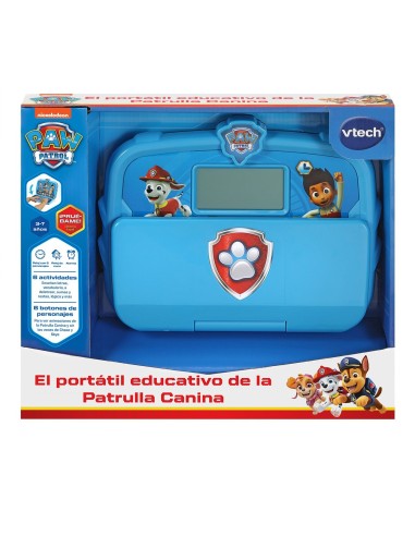 Ordenador portátil educativo de la Patrulla Canina 80-530322 PAW PATROL V-TECH