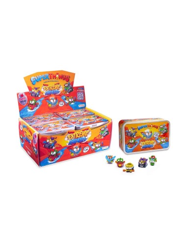 Superthings tin extreme riders - expositor de 8 unidades PSTSD48TIN40EXP SUPERTHINGS MAGIC BOX