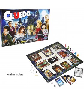 Juego Cluedo Mistery Game Idioma Inglés 38712 HASBRO GAMES