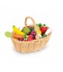 Set 24 frutas y verduras de madera 60908505620 JANOD
