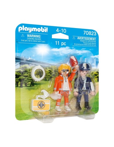 Duo Pack Doctor y Policía 70823 PLAYMOBIL