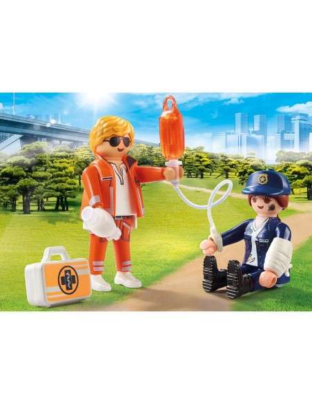 Duo Pack Doctor y Policía 70823 PLAYMOBIL