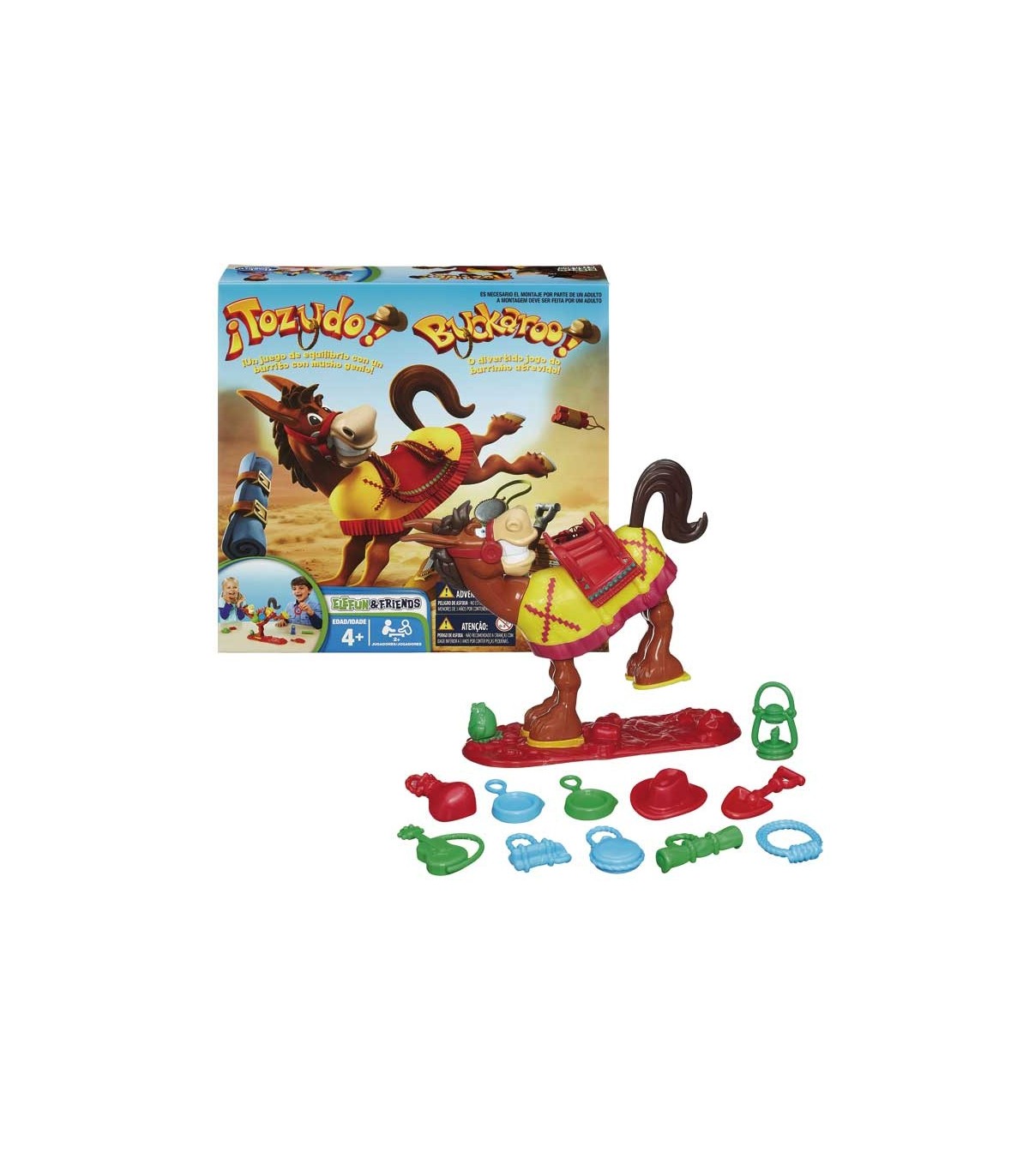  Hasbro Gaming Tozudo Board Game for Children from 4 Years :  Toys & Games