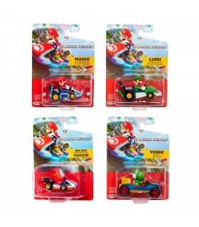 Mini Vehículo Mario Bros 6 cm. Surtidos 2101165 MARIO BROS WDK