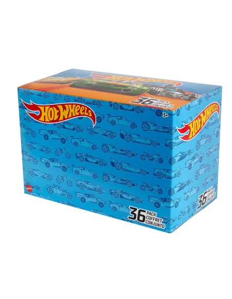 Hot Wheels pack 36 vehículos surtidos GWN98 HOT WHEELS