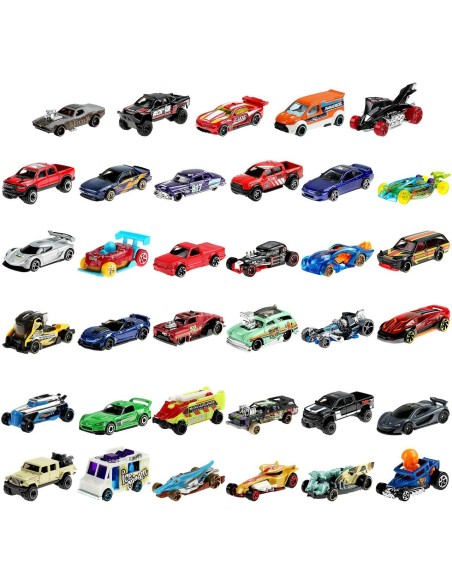Hot Wheels pack 36 vehículos surtidos GWN98 HOT WHEELS