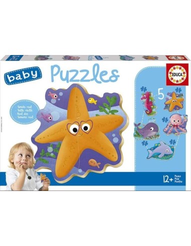 Set de 5 puzzles progresivos 18058 | EDUCA | Juguetes Abracadabr