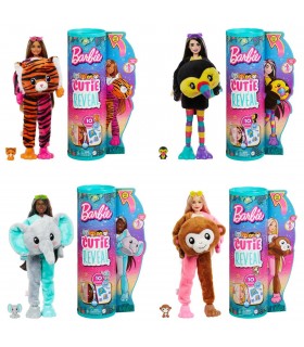 Barbie Cutie reveal Surtido Amigos de la Jungla HKP97 BARBIE