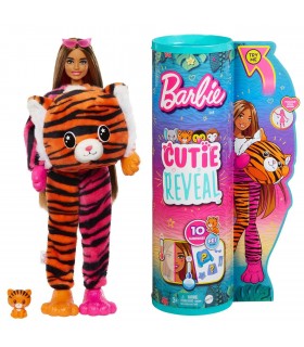 Barbie Cutie Reveal Amigos de la jungla Tigre HKP99 BARBIE