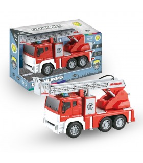 Camion de bomberos luz y sonido heroes de ciudad 1:12 746T00453 TACHAN