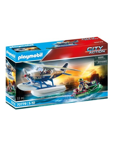 Policía Hidroavión: persecución de contrabandista 70779 PLAYMOBIL
