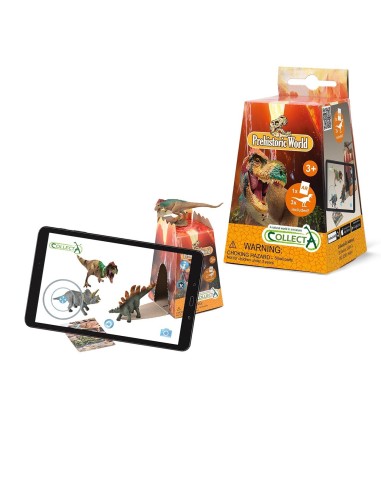 set de volcan mini en caja regalo - 84194 collecta 90184194 DEQUBE