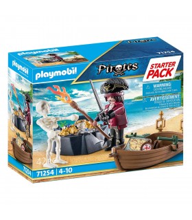 Starter Pack Pirata con bote de remos Piratas 71254 PLAYMOBIL