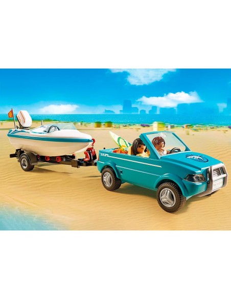 Pick up con Lancha Summer Fun 71589 PLAYMOBIL